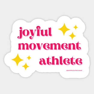 Joyful Movement Athlete 2 Sticker